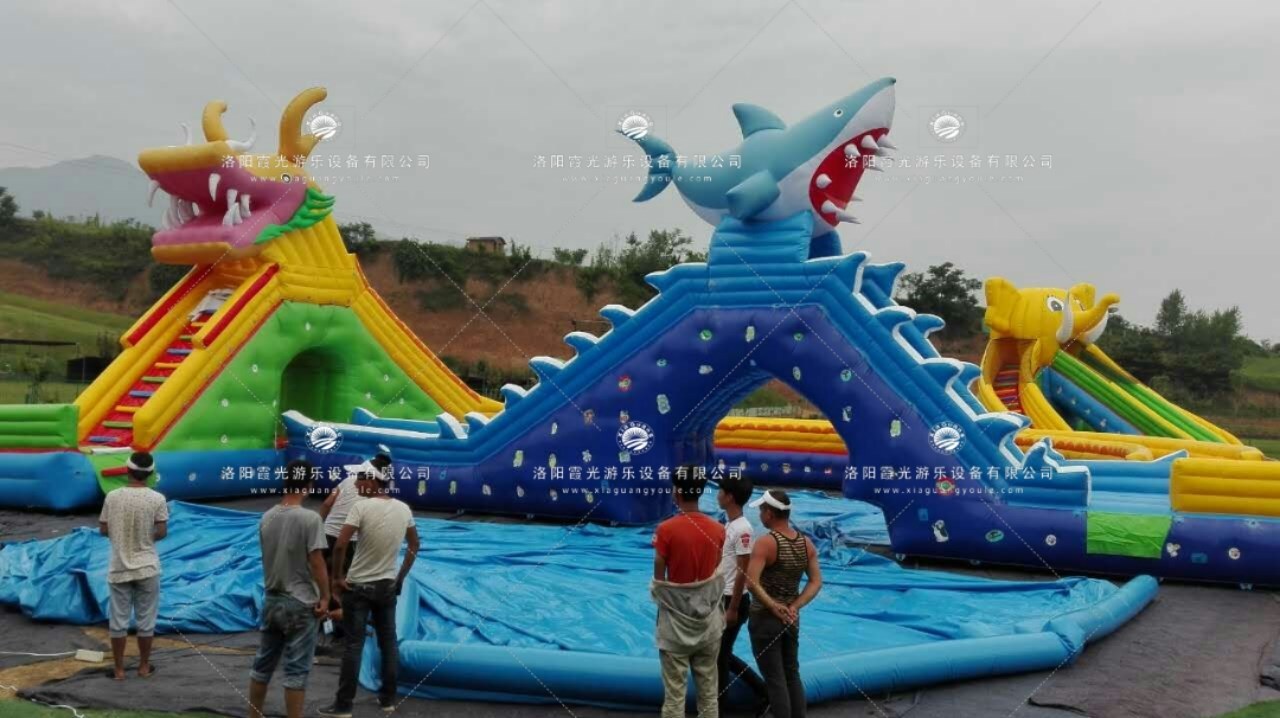 肥东龙鲨嬉水水上乐园